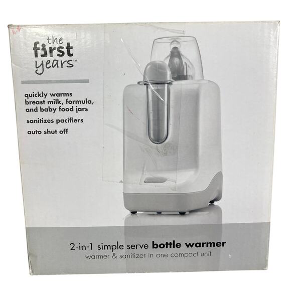 The First Years 2-in-1 Simple Serve Bottle Warmer Auto Off Excellent Condition‎ - Picture 1 of 10